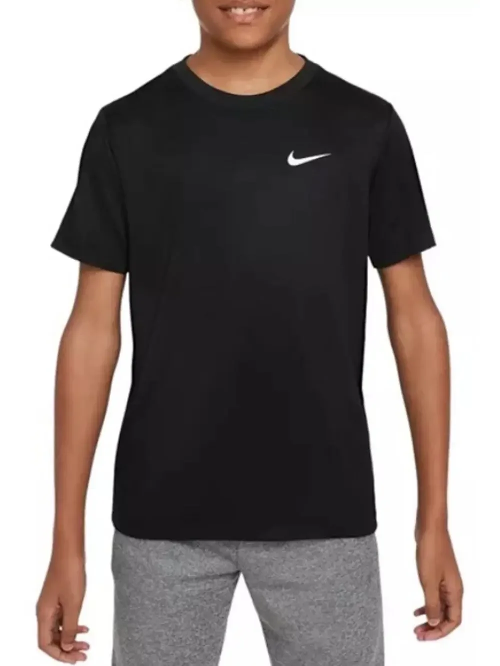 Nike Kids' Legend Dri-FIT T-Shirt Size XL Black Big Girl’s Boys Short Sleeves